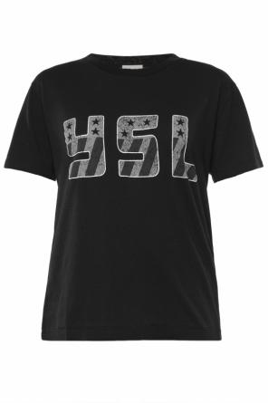Logo t-shirt, zdjęcie 1 Logo t-shirt od Saint Laurent